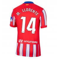 Atletico Madrid Marcos Llorente #14 Hjemmedrakt 2024-25 Kortermet